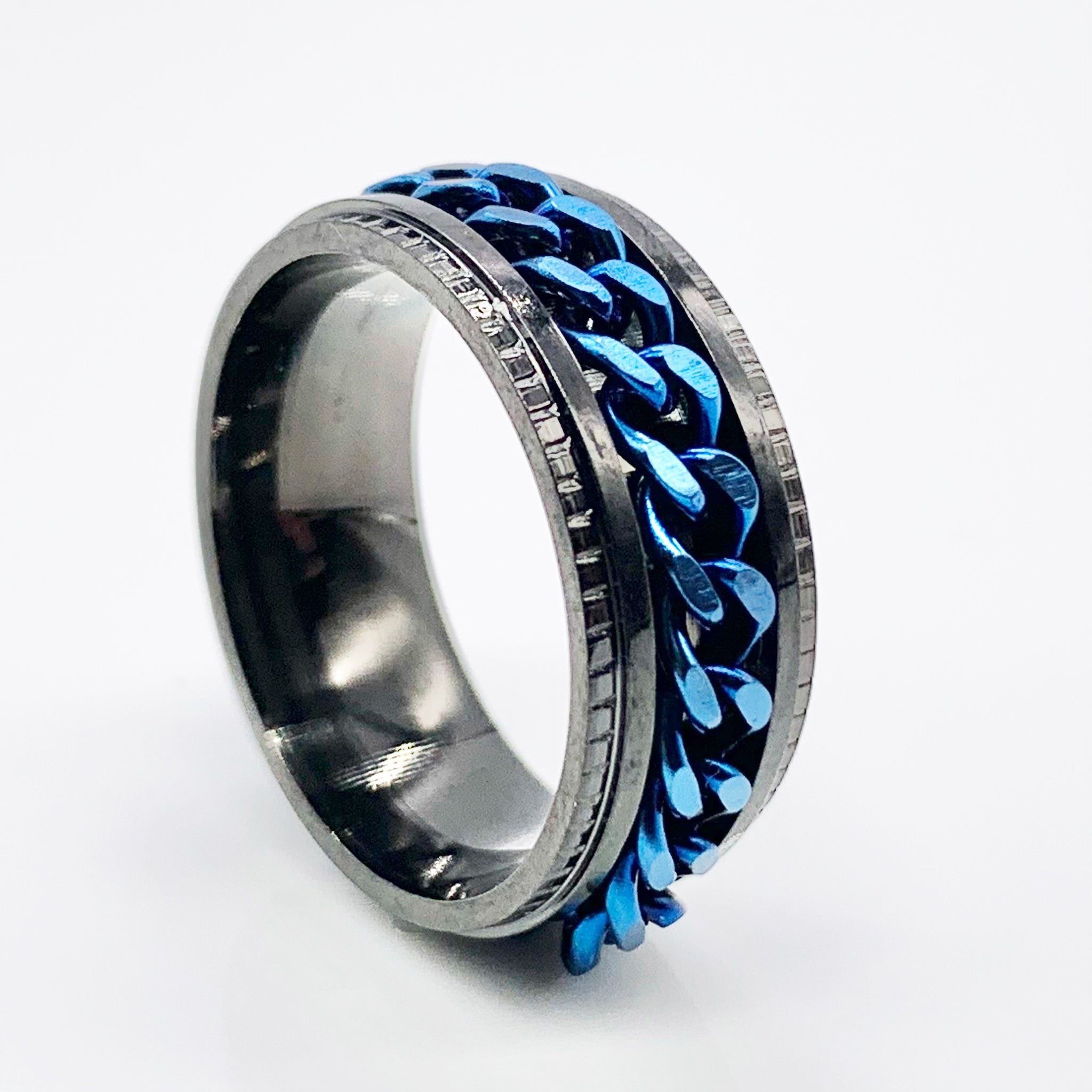 Chain Spinner Ring – Calm Spinners