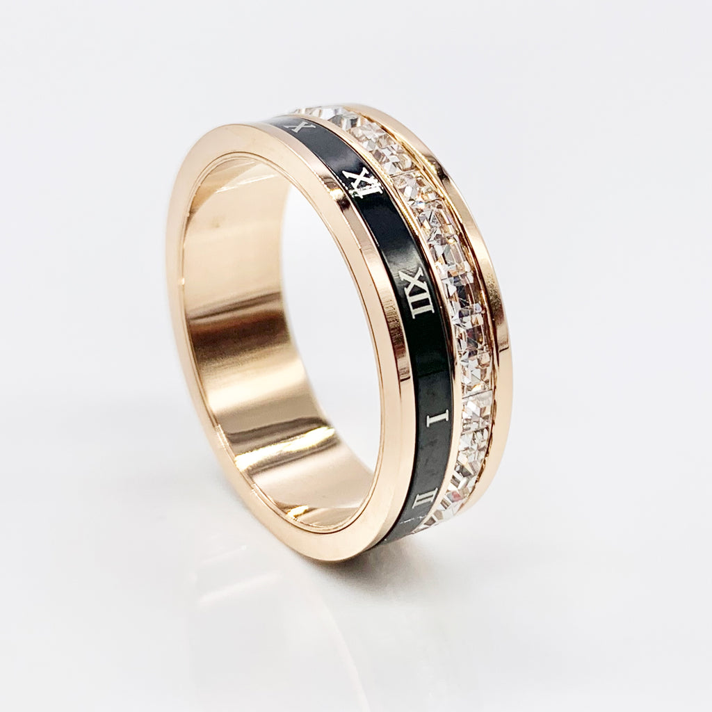 Crystal Spinner Ring