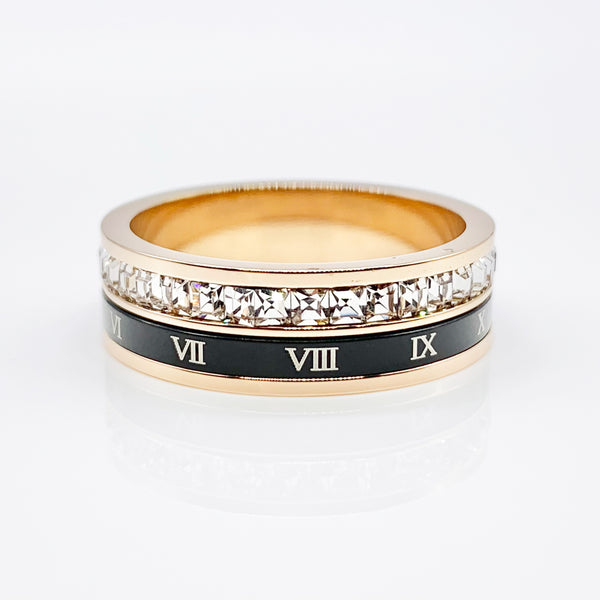 Crystal Spinner Ring