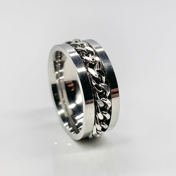 Chain Spinner Ring
